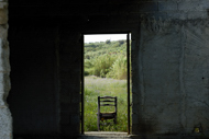 Greece, Greek Stock Photography Library. Doorway, Platanias, Crete, Greece.